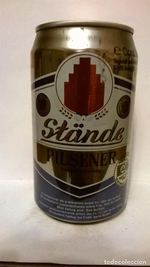 Collezionismo di birre: Lata cerveza stande Alemania