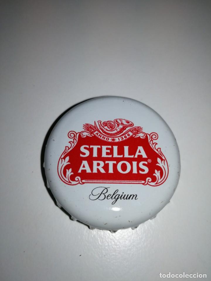 Coleccionismo de cervezas: TAPON CORONA CHAPA DE CERVESA DE BRASIL STELLA ARTOIS BELGIUM