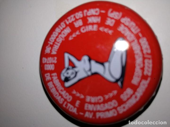 Coleccionismo de cervezas: TAPON CORONA CHAPA DE CERVEZA DEVASSA BRASIL ROJO