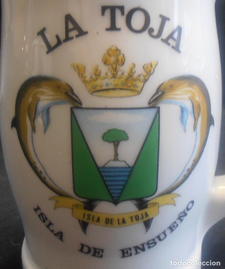 Coleccionismo de cervezas: JARRA,LA TOJA, ISLA DE ENSUE&Ntilde;O - Foto 2