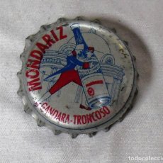 Coleccionismo de cervezas: TAPÓN / CHAPA CORONA DE AGUA MONDARIZ..ANTIGUA. FABRICANTE .VER FOTO. BUEN ESTADO. Lote 138088302