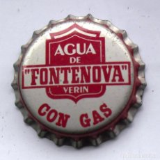 Coleccionismo de cervezas: TAPÓN / CHAPA CORONA DE AGUA FONTENOVA. ANTIGUA .FABRICANTE CCC.SIN USAR. Lote 138649042