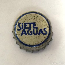 Coleccionismo de cervezas: TAPÓN / CHAPA CORONA KRONKORKEN TAPPI WATER AGUA SIETE AGUAS. ANTIGUA. U. Lote 139061690