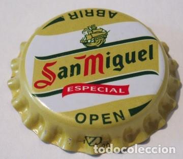 Coleccionismo de cervezas: CHAPA CERVEZA SAN MIGUEL ESPECIAL, FACTORIA Z (SIN USAR)