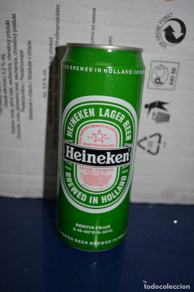 Coleccionismo de cervezas: LATA DE CERVEZA DE LA MARCA HEINEKEN  500 ML