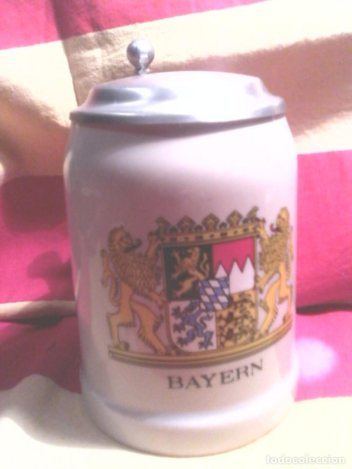 Coleccionismo de cervezas: JARRA CERAMICA - BAYERN . - Foto 1