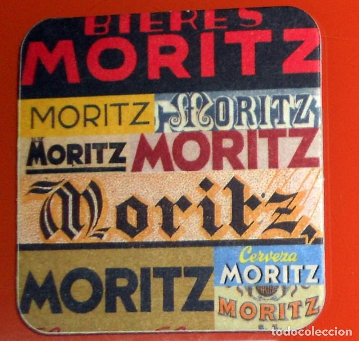 Coleccionismo de cervezas: POSAVASOS CERVEZA MORITZ BARCELONA - CATALU&Ntilde;A