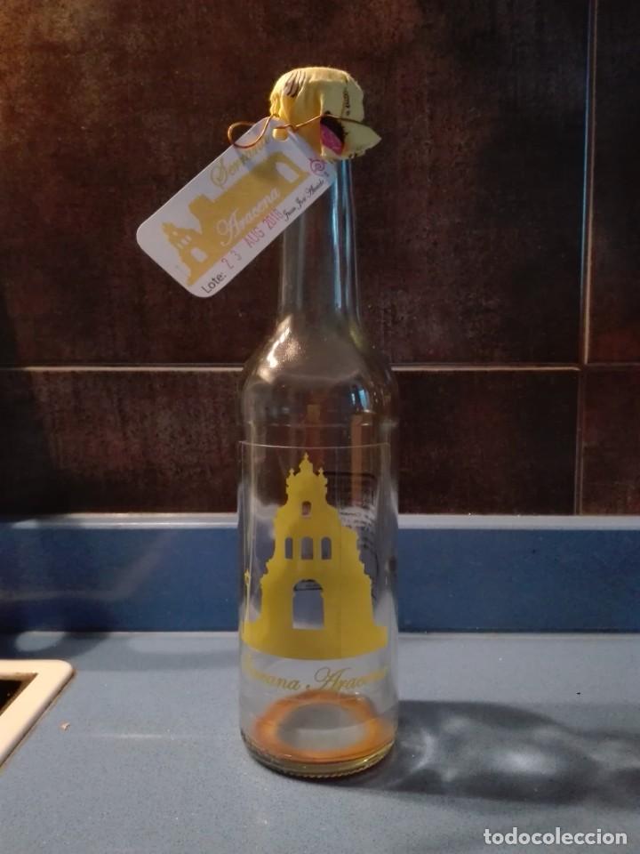 Collezionismo di birre: BOTELLA CERVEZA VACIA / CON CHAPA - SERRANA ARACENA - ARACENA HUELVA