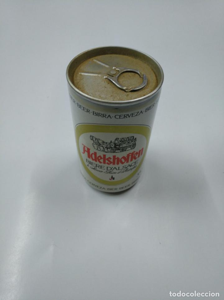 Collectable Beer: LATA DE CERVEZA ADELSHOFFEN BIERE D'ALSACE. SIN CONTENIDO. CAR130