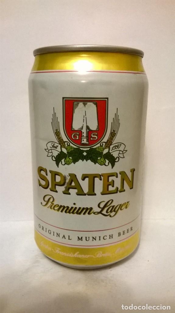 Collezionismo di birre: Lata cerveza spaten Alemania