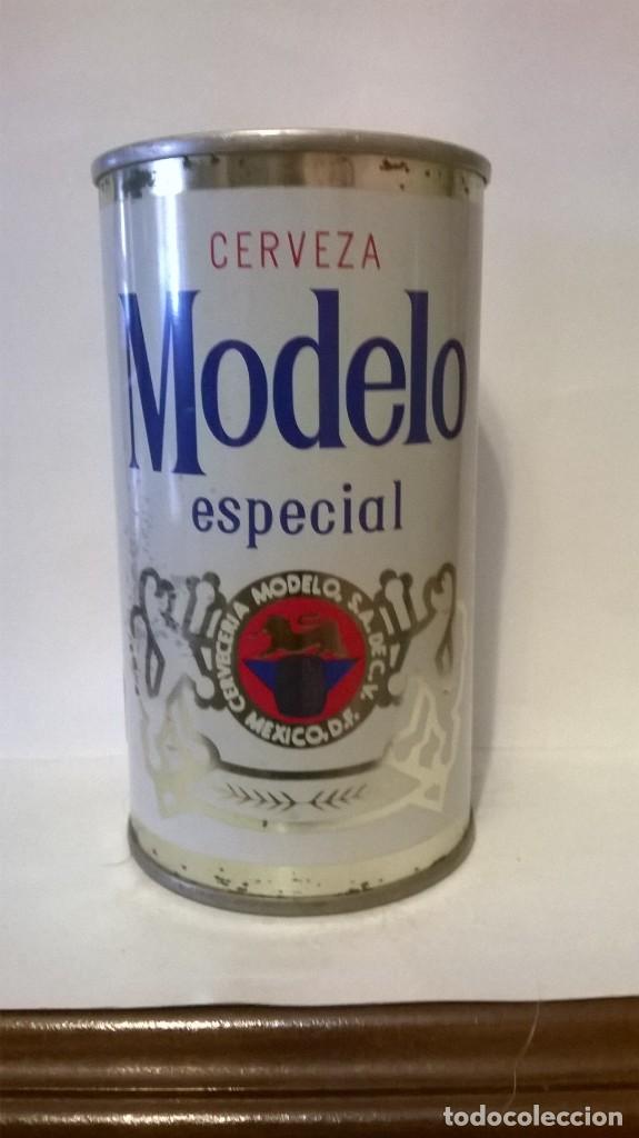 Coleccionismo de cervezas: Lata cerveza modelo mexico - Foto 3