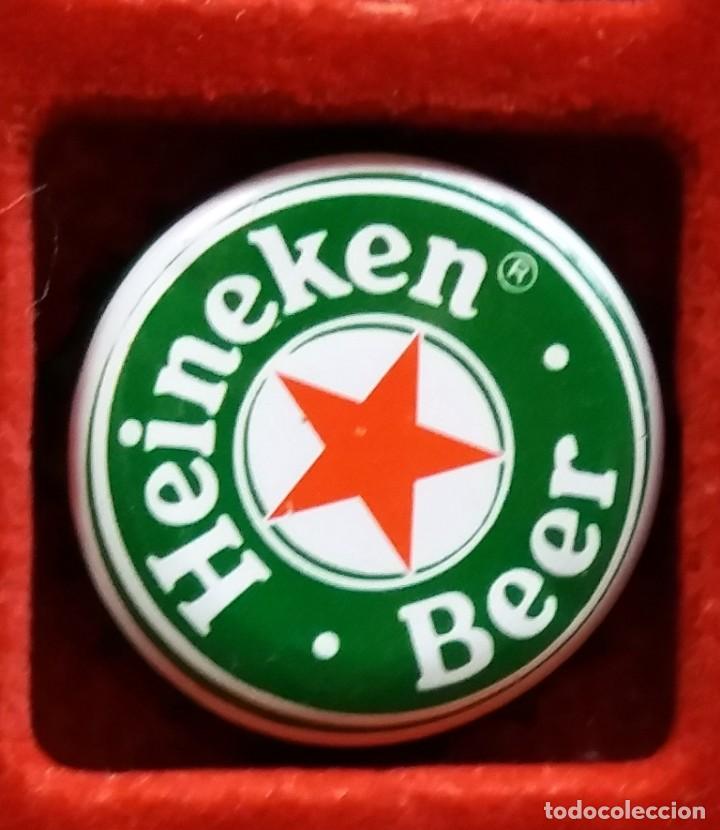 Coleccionismo de cervezas: TAP&Oacute;N CORONA - CHAPA CERVEZA, BEER, BOTTLE CAP - HEINEKEN BEER
