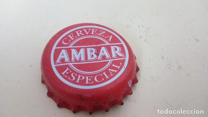 Coleccionismo de cervezas: CHAPA CORONA AMBAR FACTOR&Iacute;A U