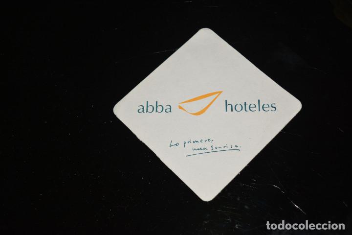 Coleccionismo de cervezas: POSAVASOS DE CERVEZA DE ABBA HOTELES