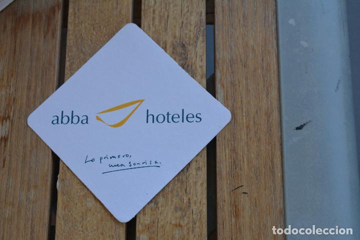 Coleccionismo de cervezas: POSAVASOS DE CERVEZA DE LA MARCA ABBA HOTELES
