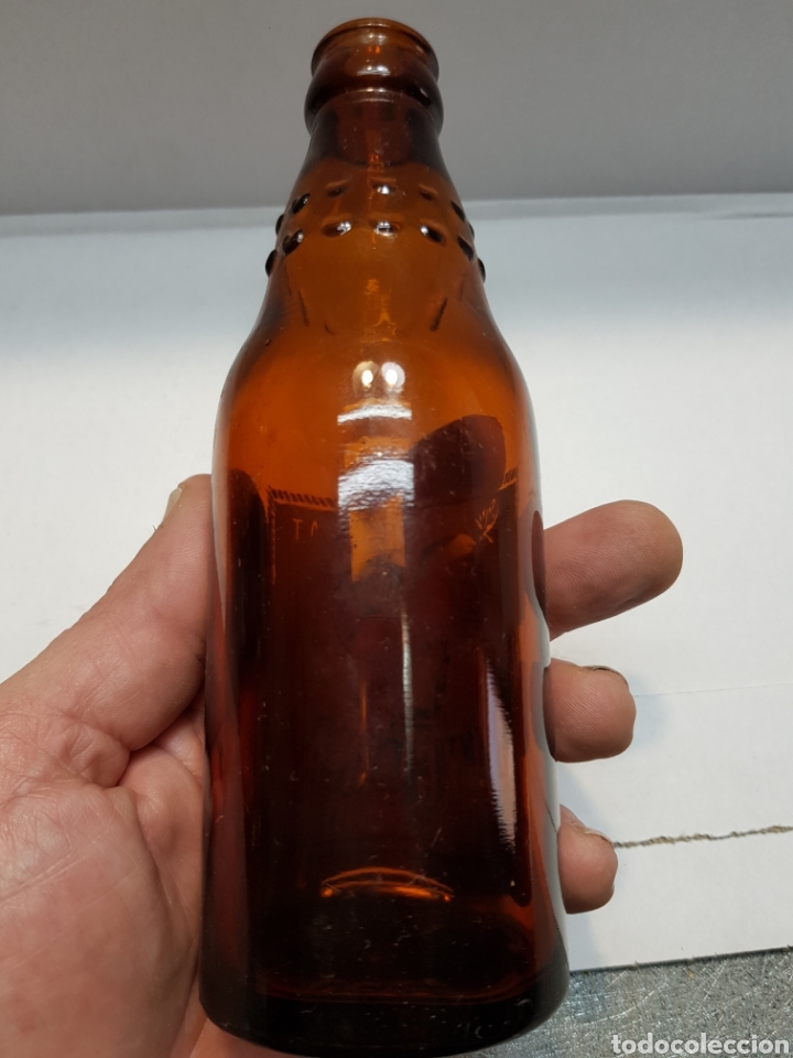 Coleccionismo de cervezas: Antigua botella Refresco Sanguina muy escasa - Foto 2 - 248967770