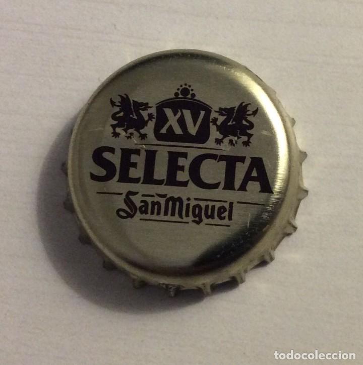 Coleccionismo de cervezas: CHAPA CERVEZA SAN MIGUEL SELECTA. KRONKORKEN TAPON CORONA TAP BOTTLE