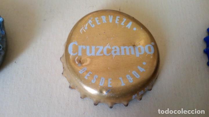 Coleccionismo de cervezas: CHAPA CORONA CRUZCAMPO SIN GLUTEN DEL 2018 FACTOR&Iacute;A DAP 05.36.25.715