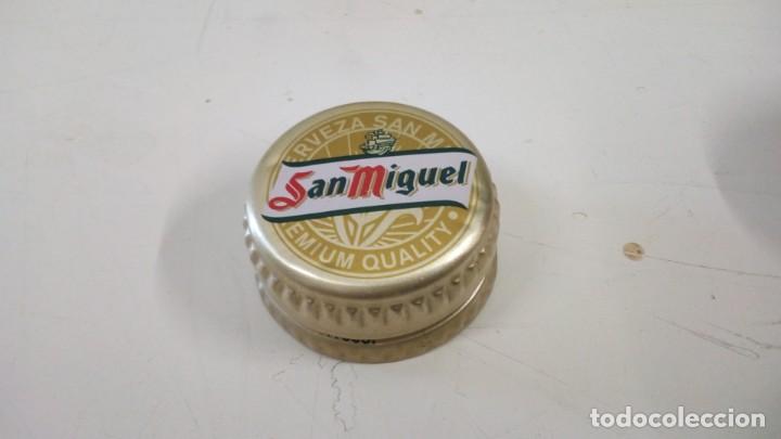 Coleccionismo de cervezas: TAP&Oacute;N ROSCA CERVEZA SAN MIGUEL FACTOR&Iacute;A GC R1903 METAL