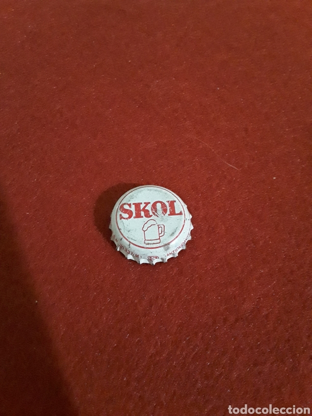 Colecionismo de cervejas: Chapa de cerveza skol
