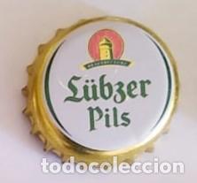 Coleccionismo de cervezas: CHAPA, TAPA CORONA CERVEZA ALEMANIA- LUBZER PILSEN - CAPS- TAPON