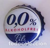 Collectionnisme de bi&egrave;res: CHAPA, TAPA CORONA CERVEZA ALEMANIA- SIN ALCOHOL - CAPS- TAPON