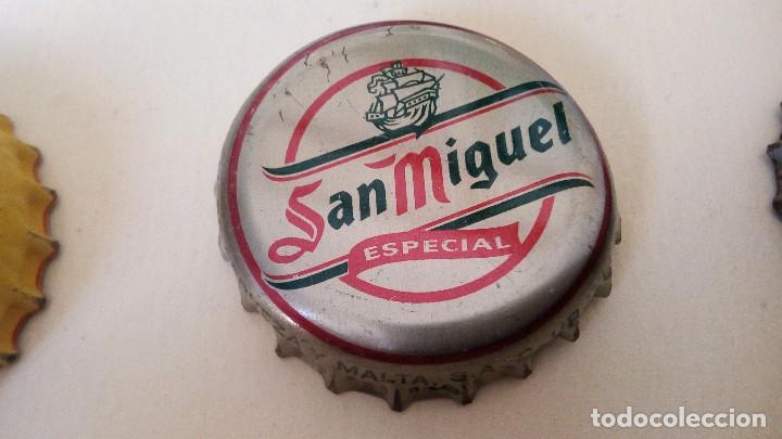 Coleccionismo de cervezas: CHAPA CORONA SAN MIGUEL ESPECIAL BARCELONA FACTOR&Iacute;A Z