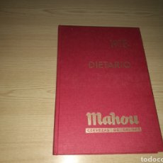 Coleccionismo de cervezas: ANTIGUO DIETARIO CERVEZA MAHOU. 1975. SIN USAR. Lote 322599748