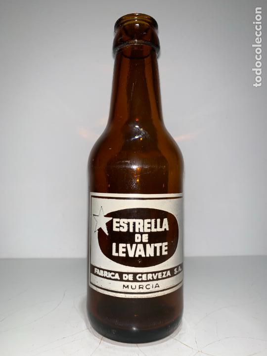 Coleccionismo de cervezas: ANTIGUA BOTELLA DE CERVEZA ESTRELLA LEVANTE ,20 CL
