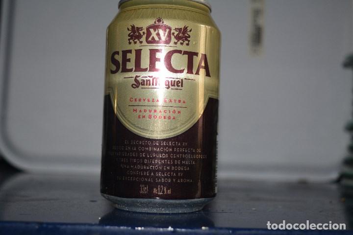 Coleccionismo de cervezas: LATA DE CERVEZA MARCA SAN MIGUEL SELECTA 330 ML
