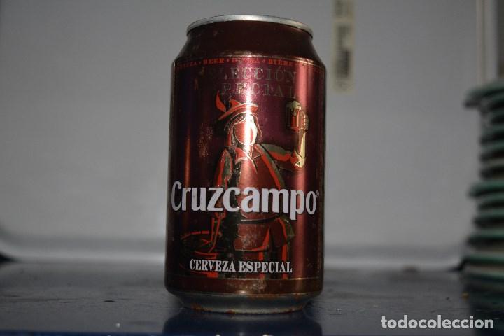 Coleccionismo de cervezas: LATA DE CERVEZA MARCA CRUZCAMPO EDICION ESPECIAL 330 ML