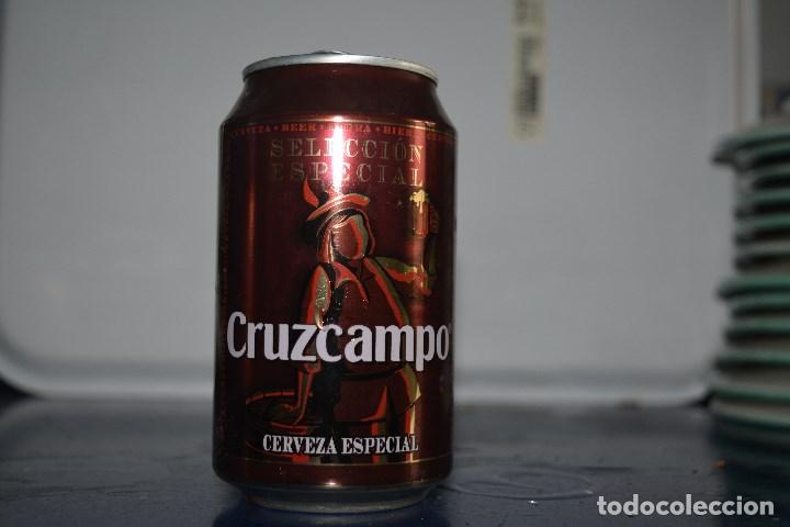 Coleccionismo de cervezas: LATA DE CERVEZA MARCA CRUZCAMPO SELECCION ESPECIAL 330 ML