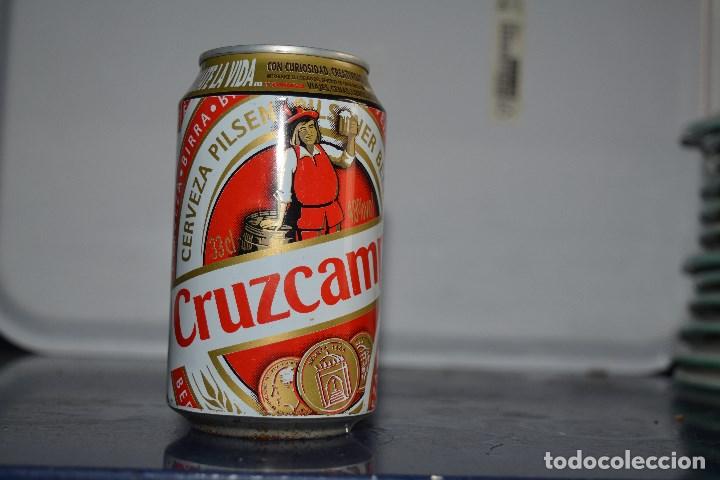 Coleccionismo de cervezas: LATA DE CERVEZA MARCA CRUZCAMPO 330 ML