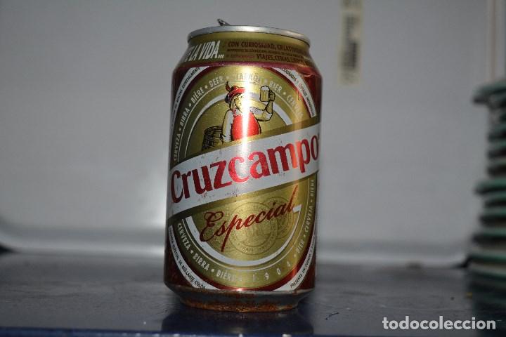 Coleccionismo de cervezas: LATA DE CERVEZA MARCA CRUZCAMPO ESPECIAL 330 ML