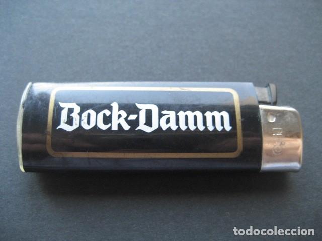 Coleccionismo de cervezas: MECHERO CERVEZA BOCK DAMM - Foto 1