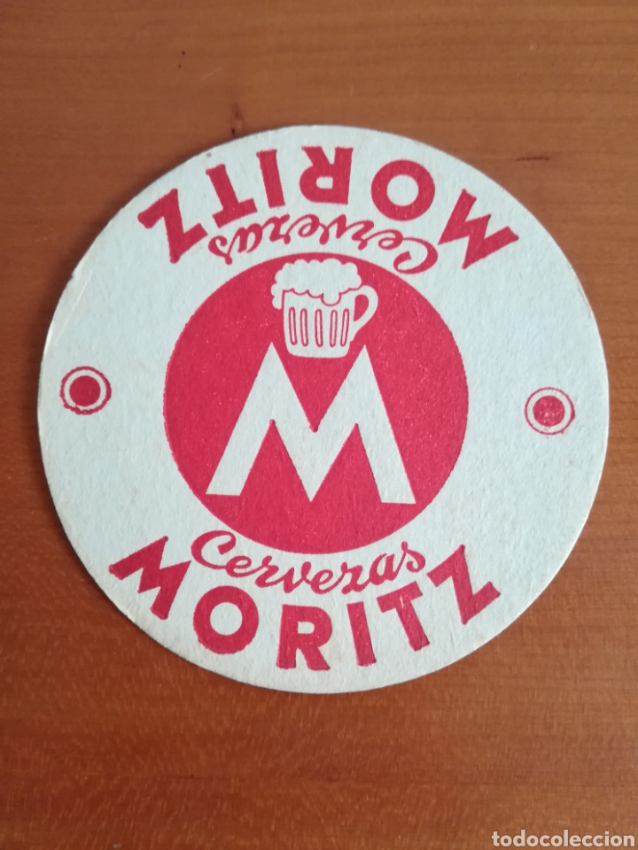 Coleccionismo de cervezas: Posavasos publicidad Cervezas Moritz