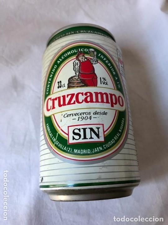Coleccionismo de cervezas: LATA DE CERVEZA cruzcampo SIN 1993