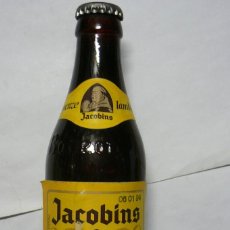 Coleccionismo de cervezas: 1 BOTELLA DE CERVEZA LLENA JACOBINS BELGA 0, 25 L AÑO 1994. Lote 164680618