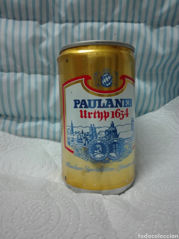 Coleccionismo de cervezas: LATA CERVEZA PAULANER ALEMANIA. A&Ntilde;O 1985. Sin abrir