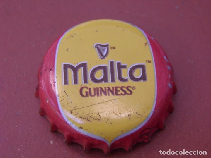 Coleccionismo de cervezas: BOTTLE CAP CHAPA BEER CAPSULE CERVEZA MALTA GUINNESS.NIGERIA. FAB.CHAPA:DAP---LOTE N. 2940--CARMANJO