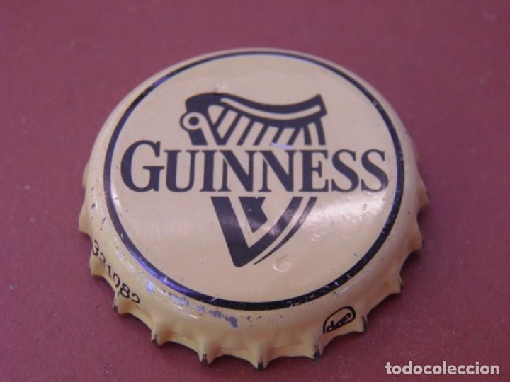 Coleccionismo de cervezas: TAP&Oacute;N CORONA BOTTLE CAP CHAPA CERVEZA BEER CERVEZA GUINNESS.NIGERIA/IRLANDA.-LOTE N. 2942-CARMANJO
