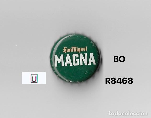 Coleccionismo de cervezas: TAPON CORONA CHAPA BEER BOTTLE CAP KRONKORKEN TAPPI CAPSULE CERVEZA SAN MIGUEL MAGNA