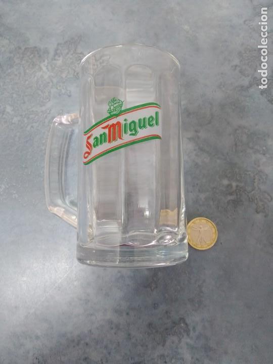 Coleccionismo de cervezas: JARRA SAN MIGUEL 0.2 L