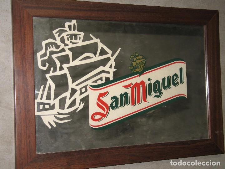 Coleccionismo de cervezas: ESPEJO SAN MIGUEL - Foto 1