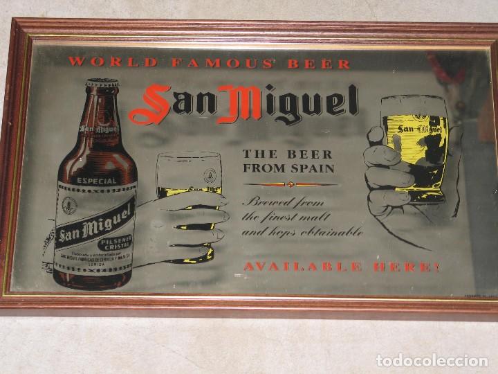 Coleccionismo de cervezas: ESPEJO SAN MIGUEL - Foto 1