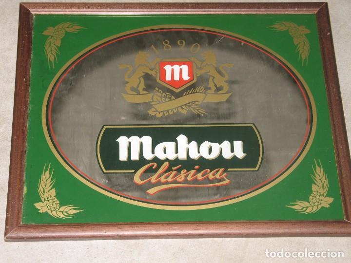 Coleccionismo de cervezas: ESPEJO MAHOU CL&Aacute;SICA - Foto 1