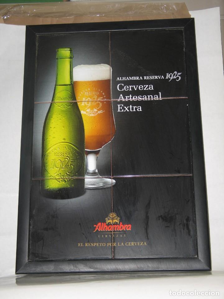 Coleccionismo de cervezas: CUADRO ALHAMBRA RESERVA 1925 - Foto 1