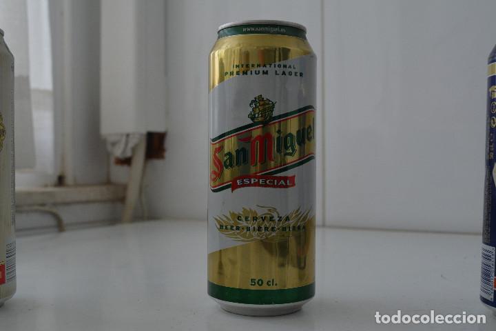 Coleccionismo de cervezas: LATA DE CERVEZA FINALES DE LOS 90 PRINCIPIOS DEL NUEVO SIGLO.MARCA SAN MIGUEL 500 ML (ESPA&Ntilde;A)