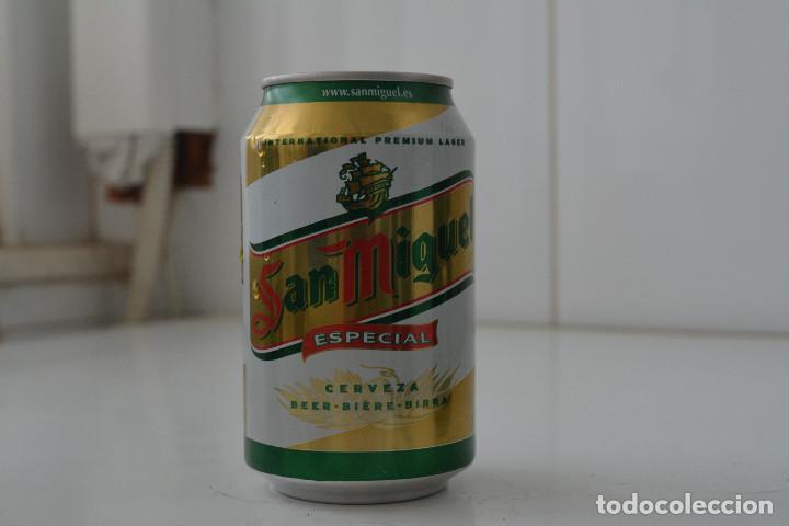 Coleccionismo de cervezas: LATA DE CERVEZA FINALES DE LOS 90 PRINCIPIOS DEL NUEVO SIGLO.MARCA SAN MIGUEL ESPECIAL (ESPA&Ntilde;A)