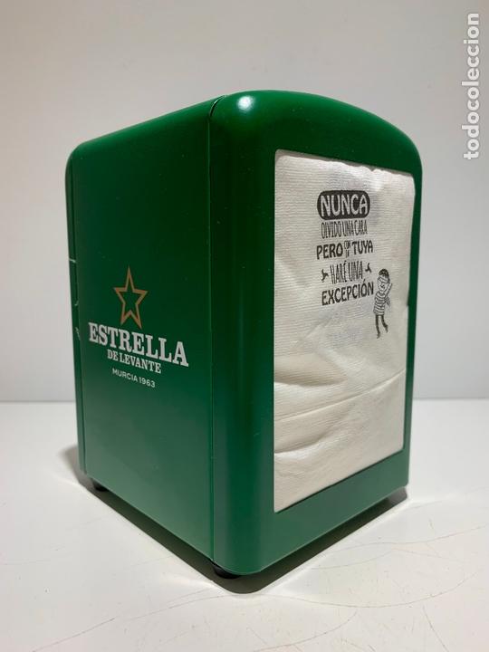 Coleccionismo de cervezas: SERVILLETERO ESTRELLA LEVANTE - Foto 5